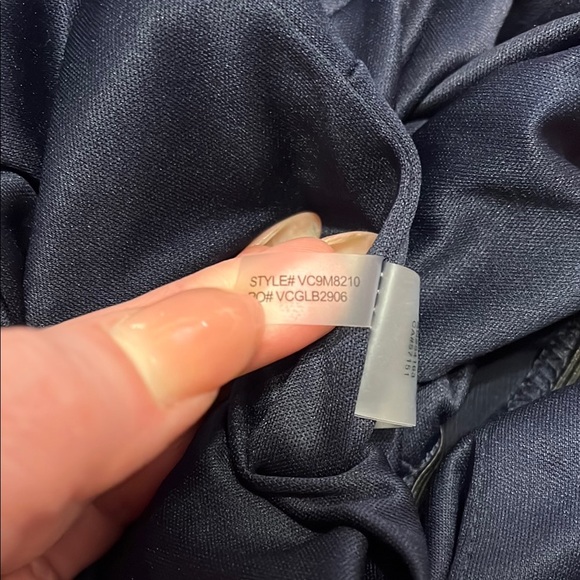 Vince Camuto Blue Long Sleeve Wide Leg Jumpsuit semi formal dress alternative - Picture 9 of 9